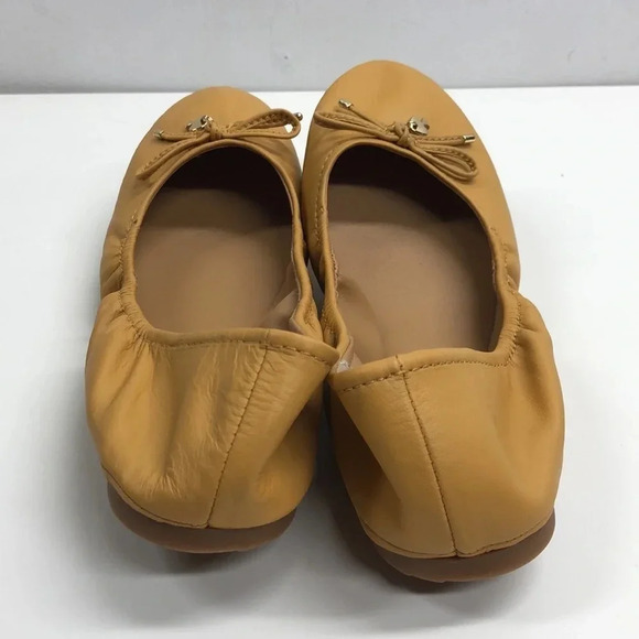 NEW Eureka Leather Universe GoPro Ballet Flats Bow Heart Size 9.5 - Picture 3 of 5
